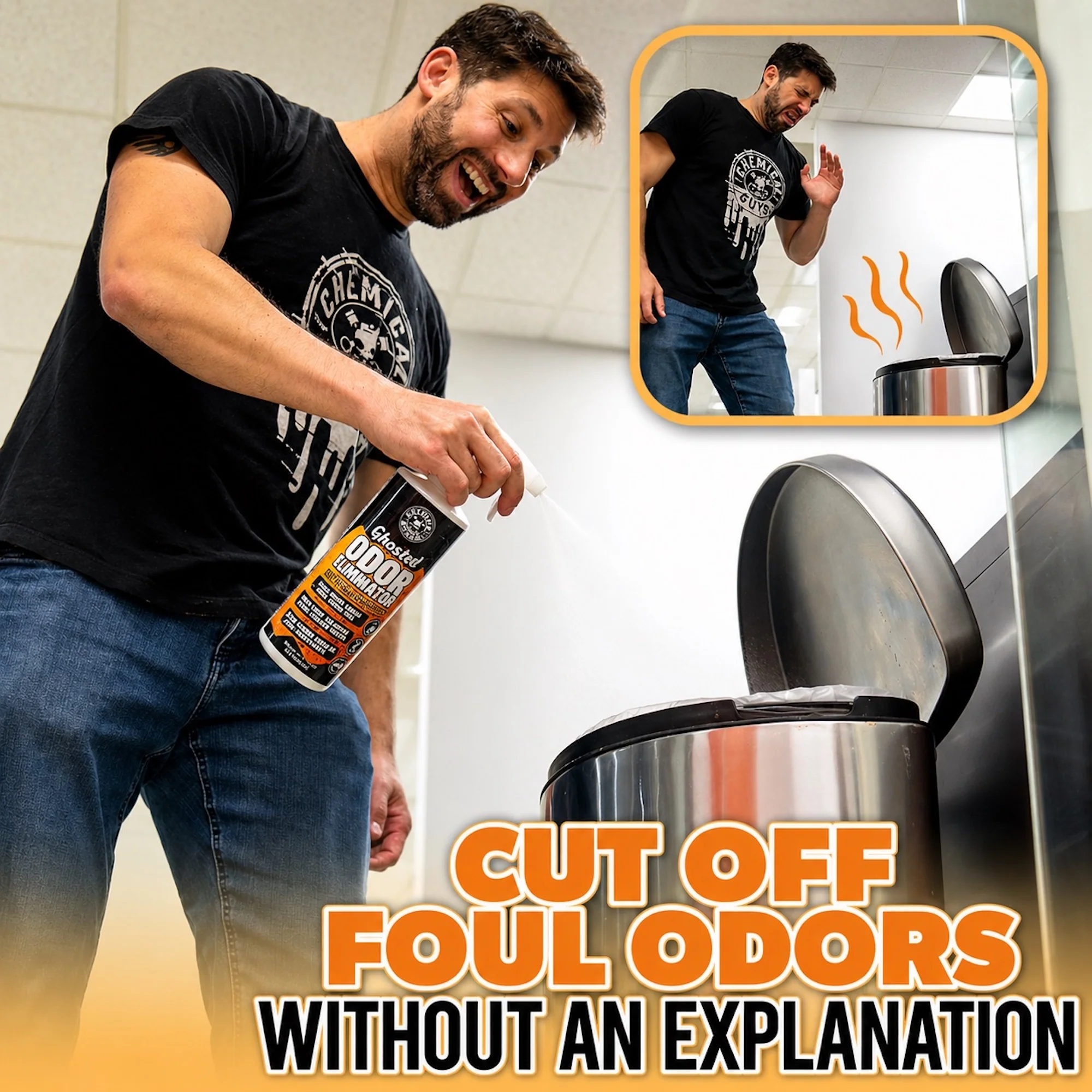 Alternative view of Ghosted Odor Eliminator