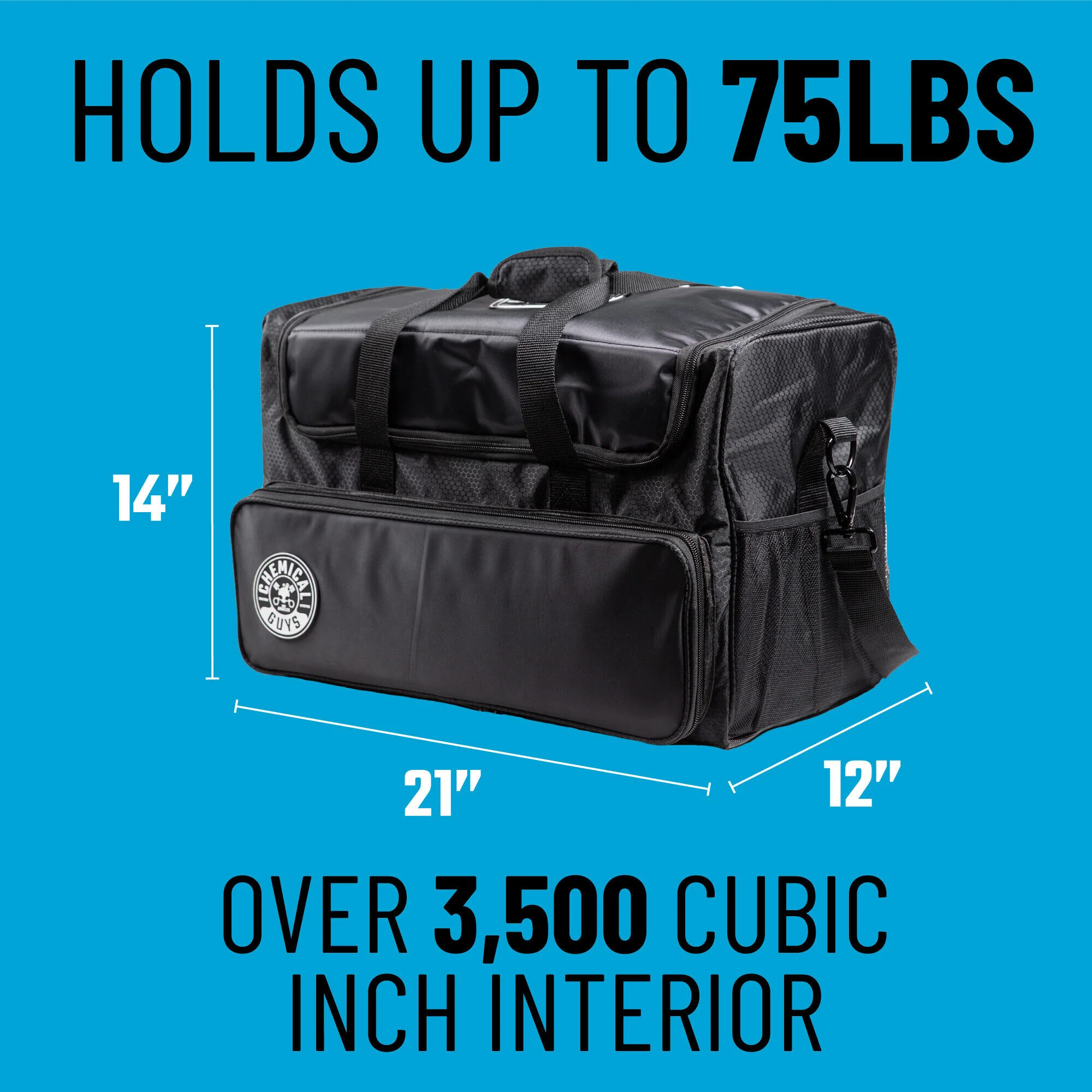 Alternative view of Arsenal Range Trunk Organizer & Detailing Bag With Polisher Pocket