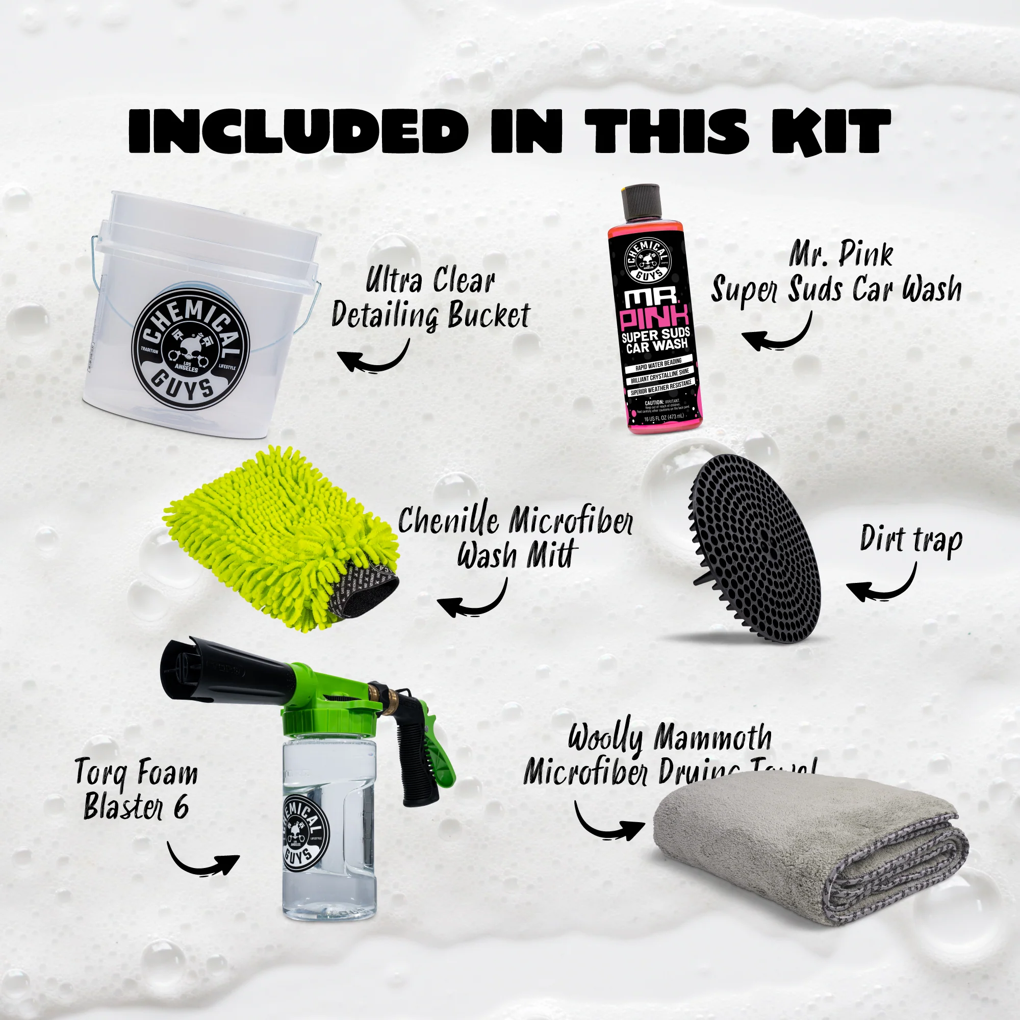 Alternative view of Foam Wash & Dry Starter Kit