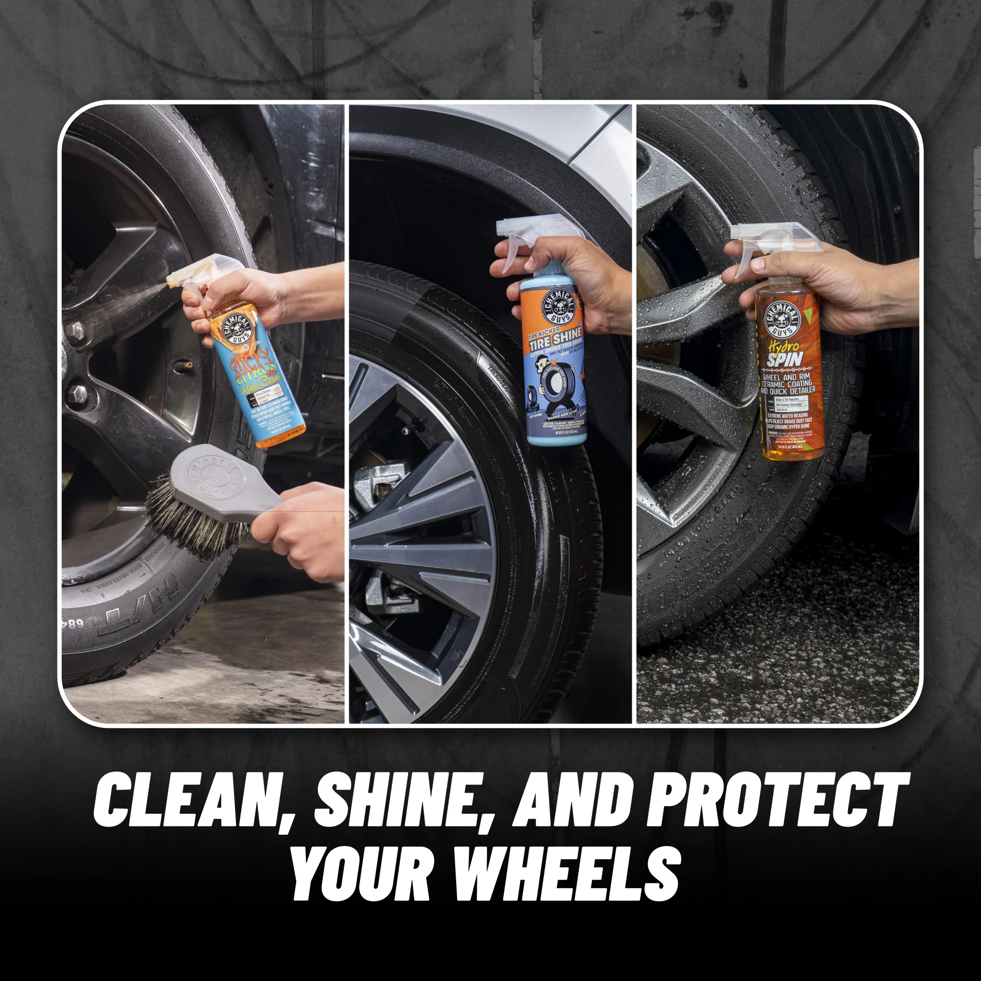 Alternative view of Wheel & Tire Clean & Protect Kit