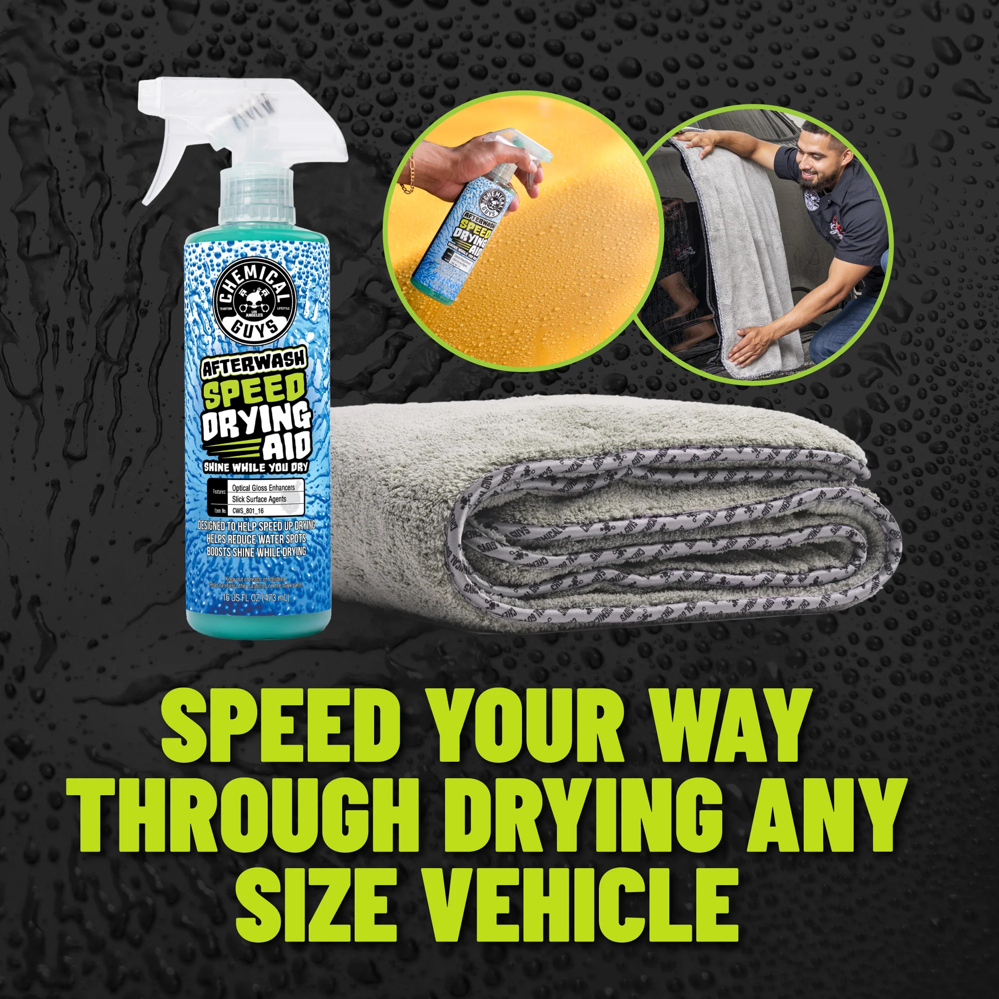 Alternative view of Speed Drying Duo