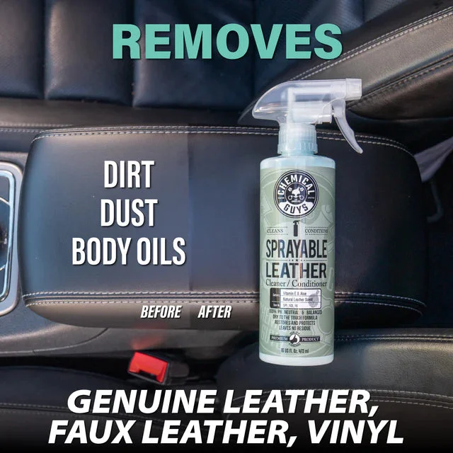 Alternative view of Sprayable Leather Cleaner & Conditioner Gallon with FREE Accessories