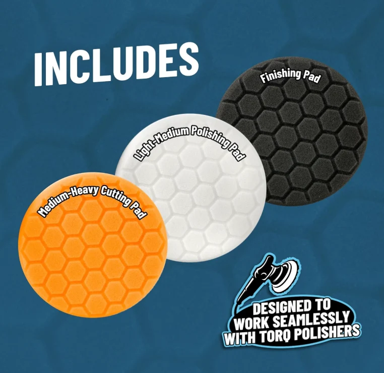 Alternative view of Buffing Pad Sampler Kit w/Polishing Pad Cleaner