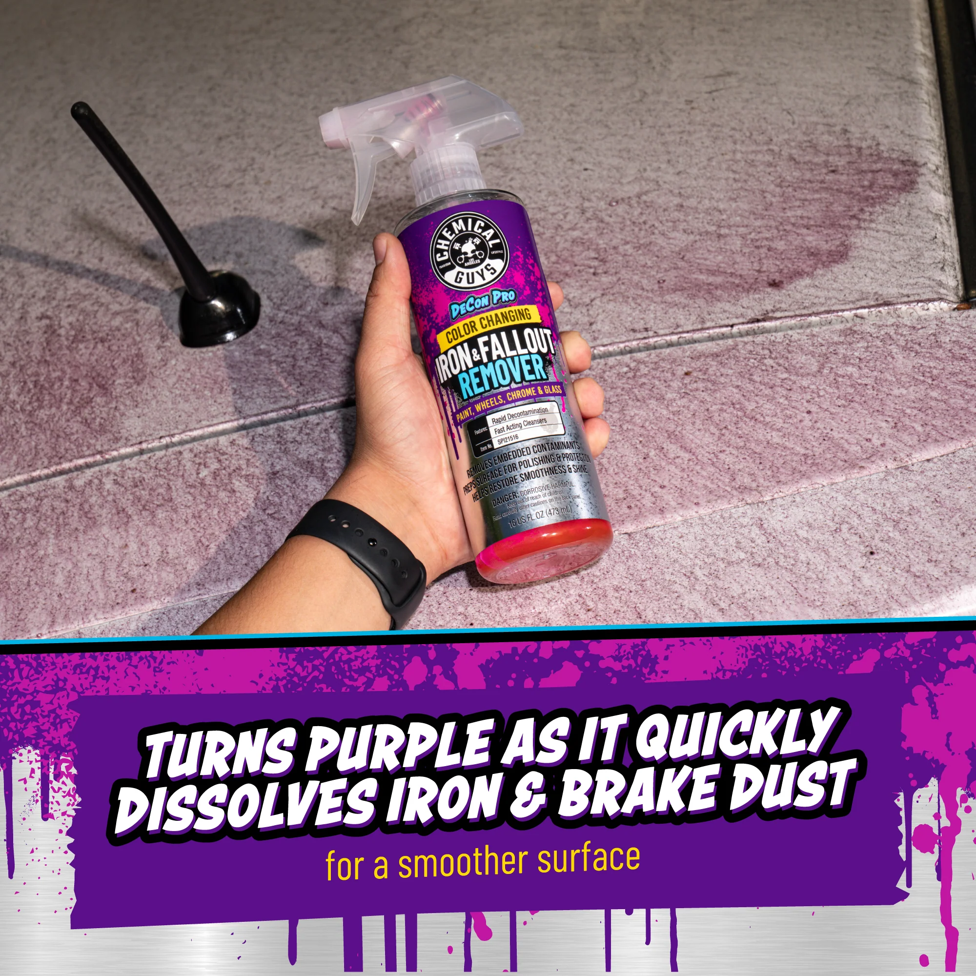 Alternative view of Decon Pro Iron & Fallout Remover
