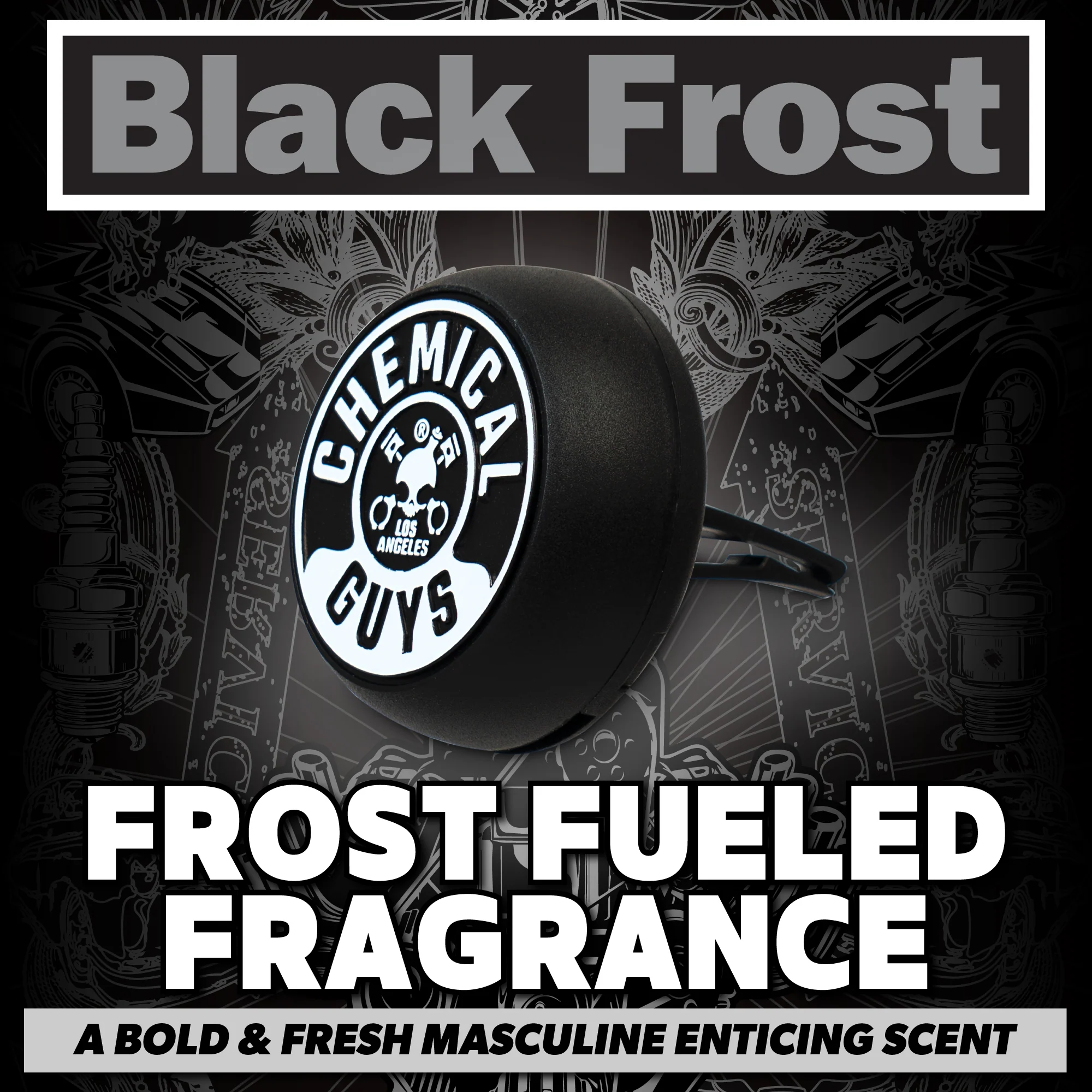Alternative view of Black Frost Vent Clip Air Freshener