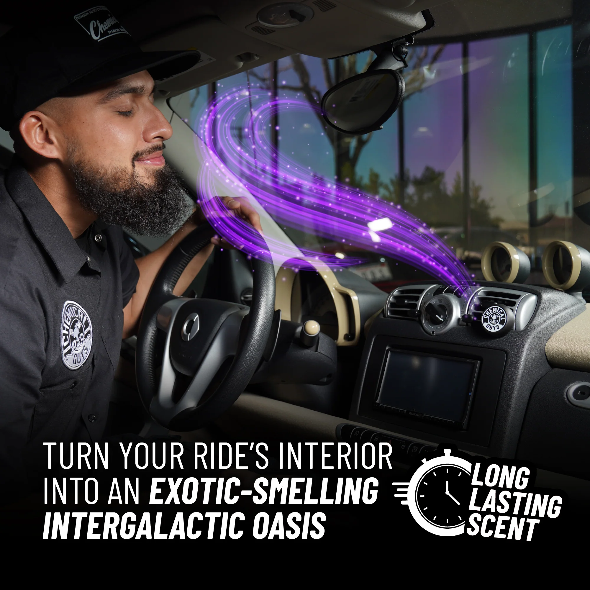 Alternative view of Galactic Vent Clip Air Freshener