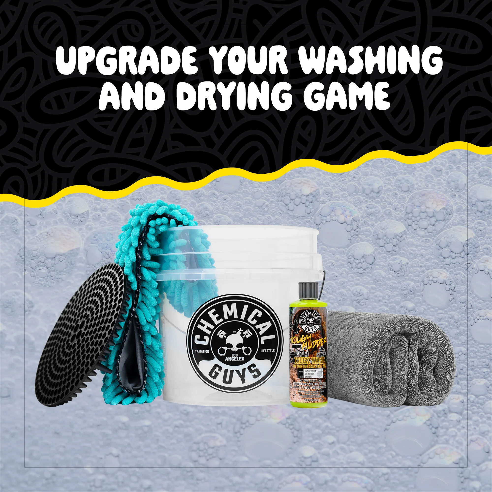 Alternative view of Grip & Glide Truck Wash Kit