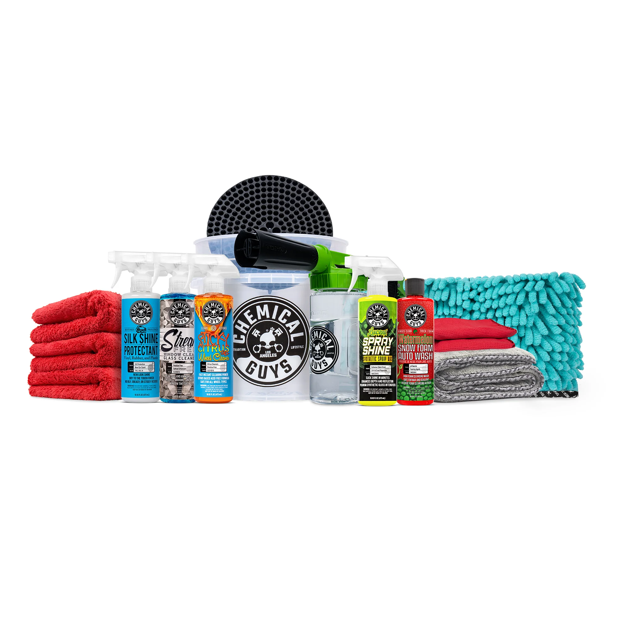 All in One Foam Blaster Wash & Wax Ultimate Kit w/Bucket