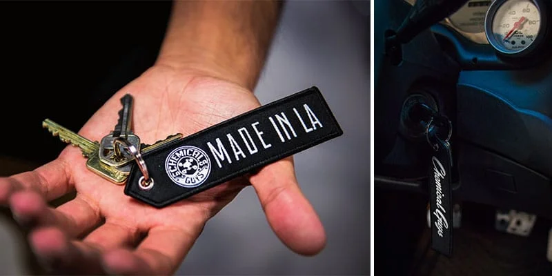 Alternative view of Made in LA Keychain