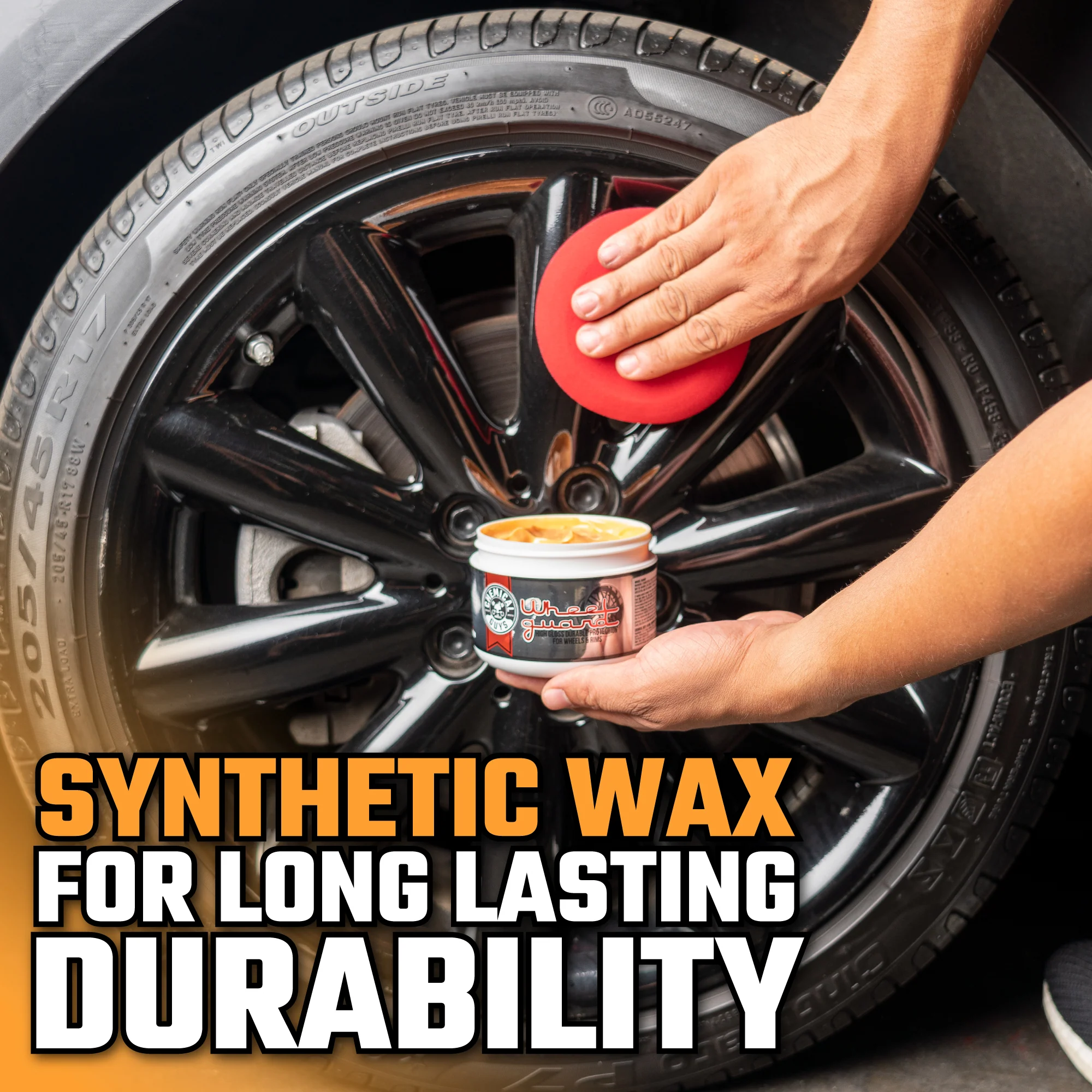 Alternative view of Wheel Guard and Rim Wax