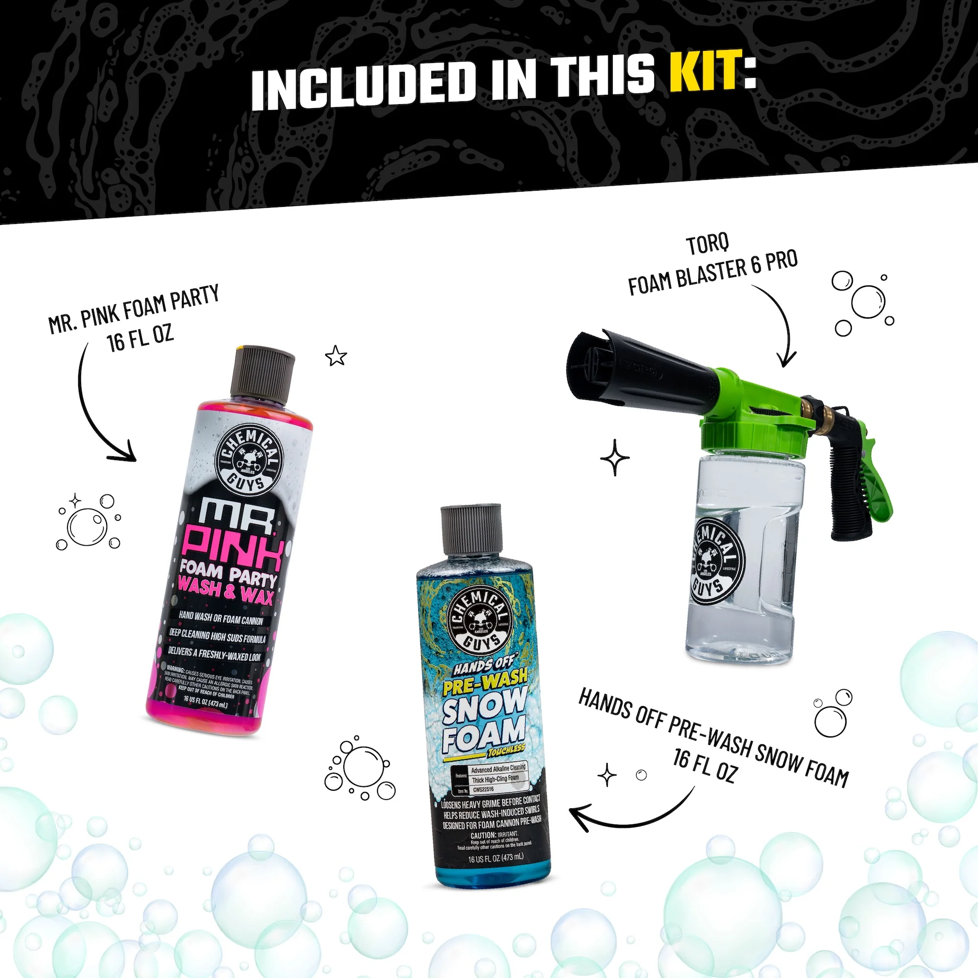 Alternative view of Pre-Wash Snow Foam Blaster Bundle