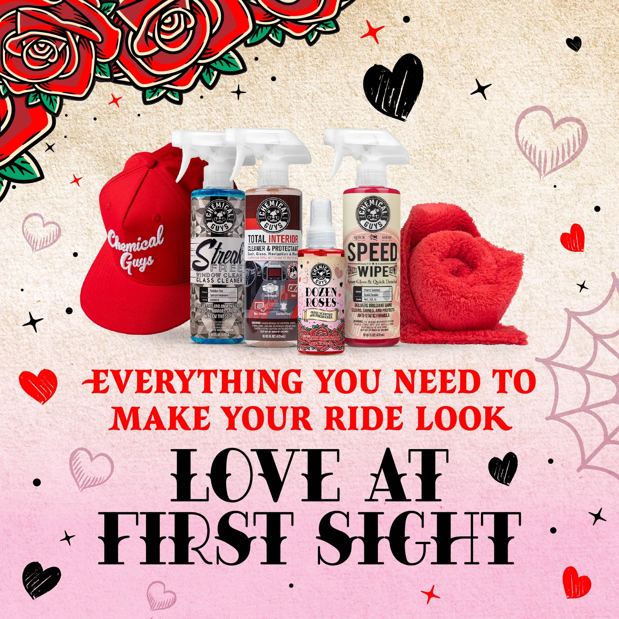 Alternative view of Dozen Roses Clean & Maintain Gift Kit