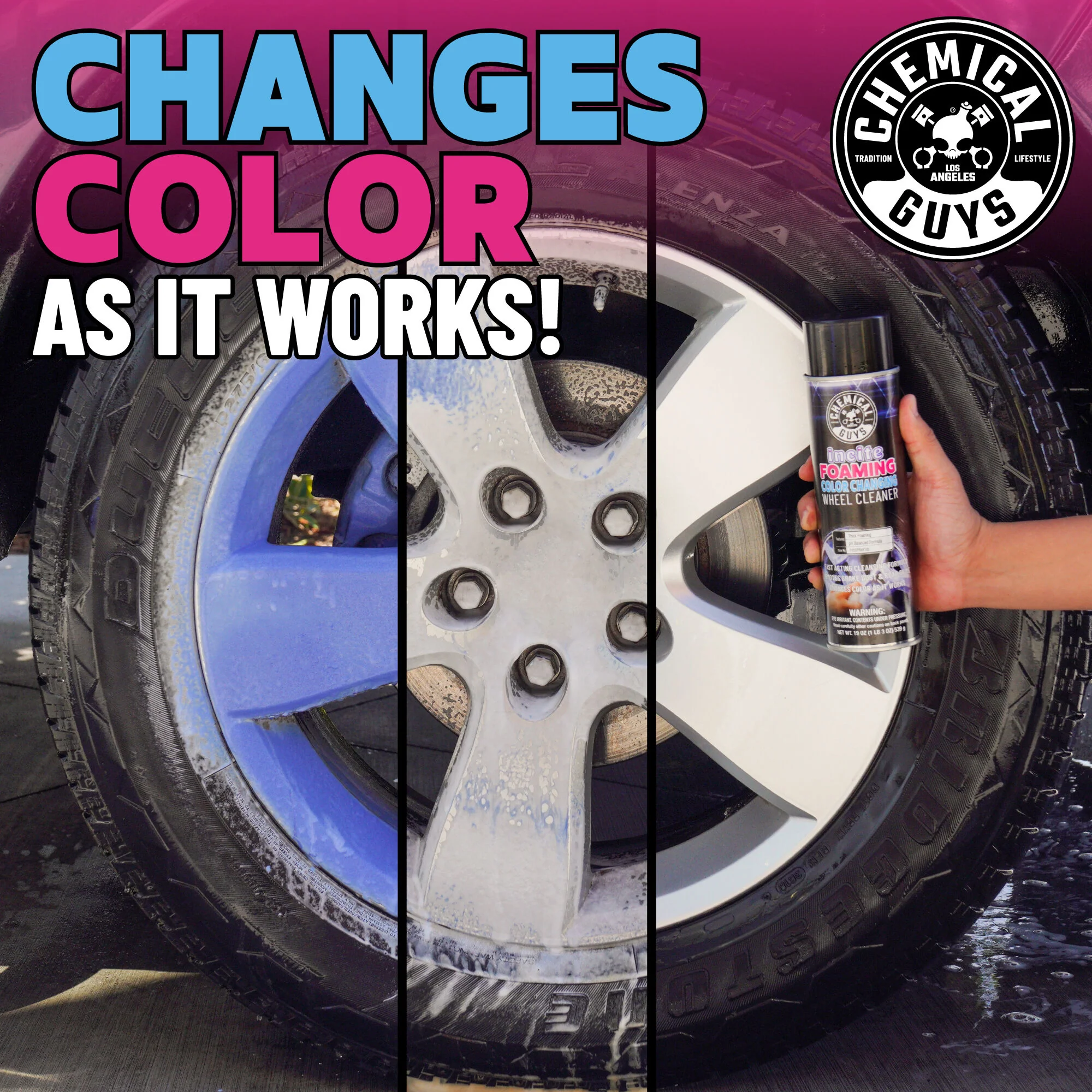 Alternative view of Incite Foaming Wheel Cleaner