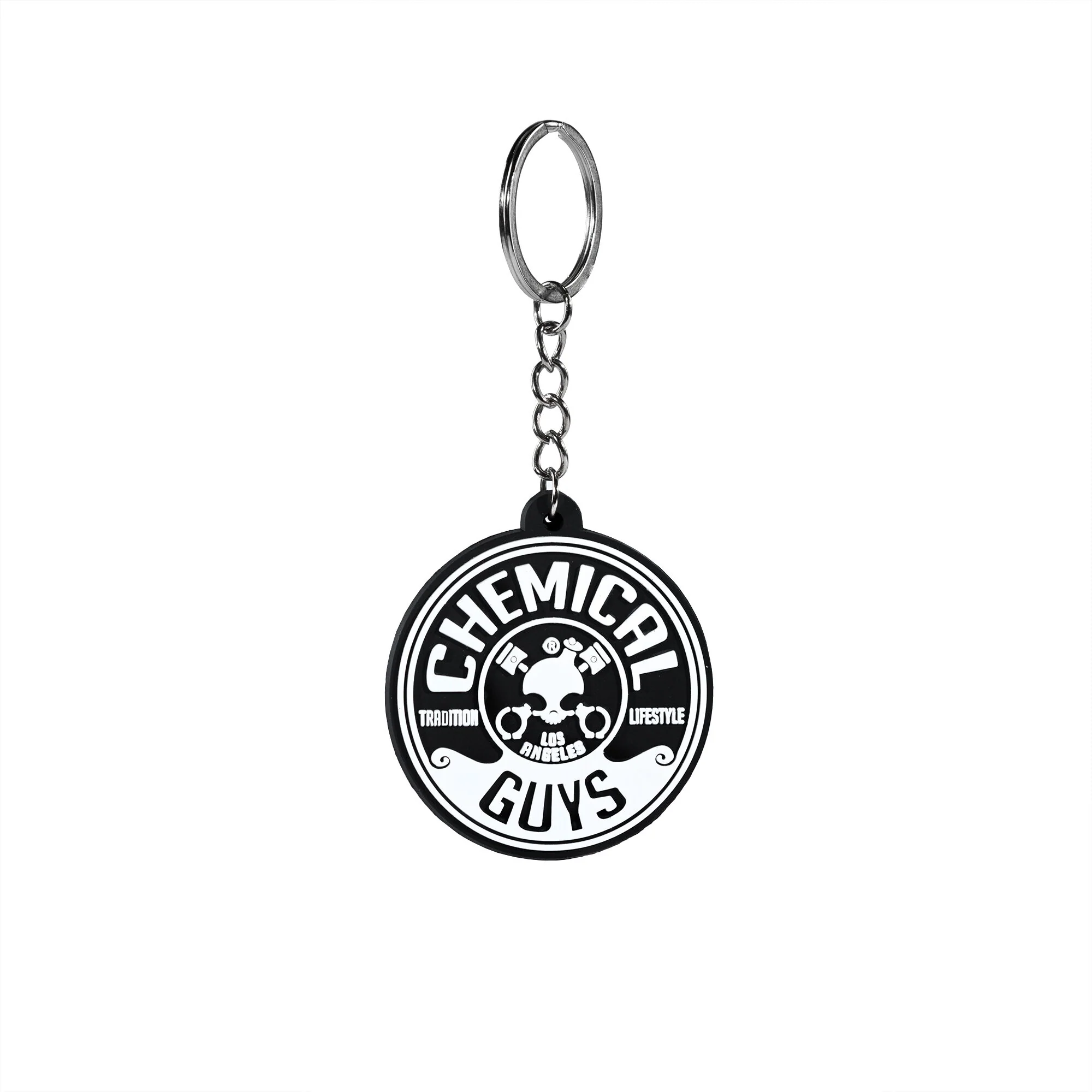 Alternative view of Pocket Rubber Keychain