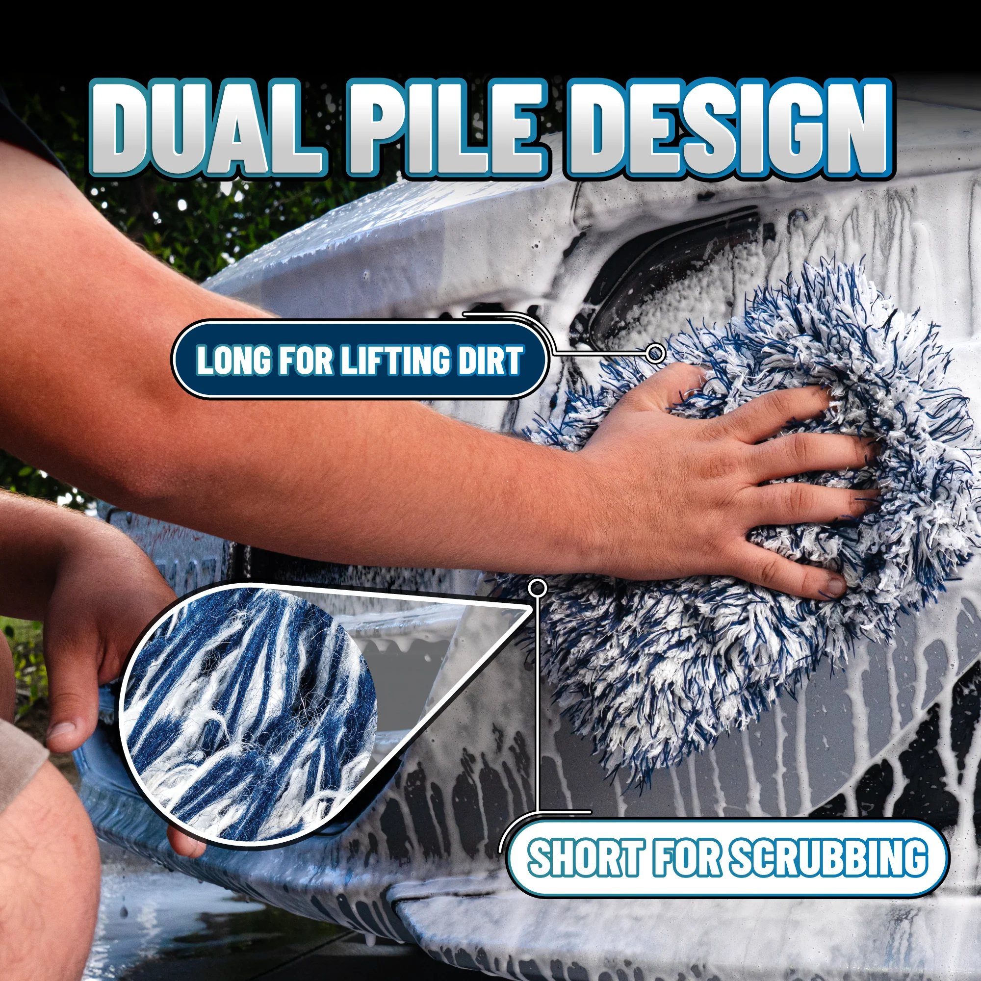 Alternative view of The Dually Microfiber Wash Pad