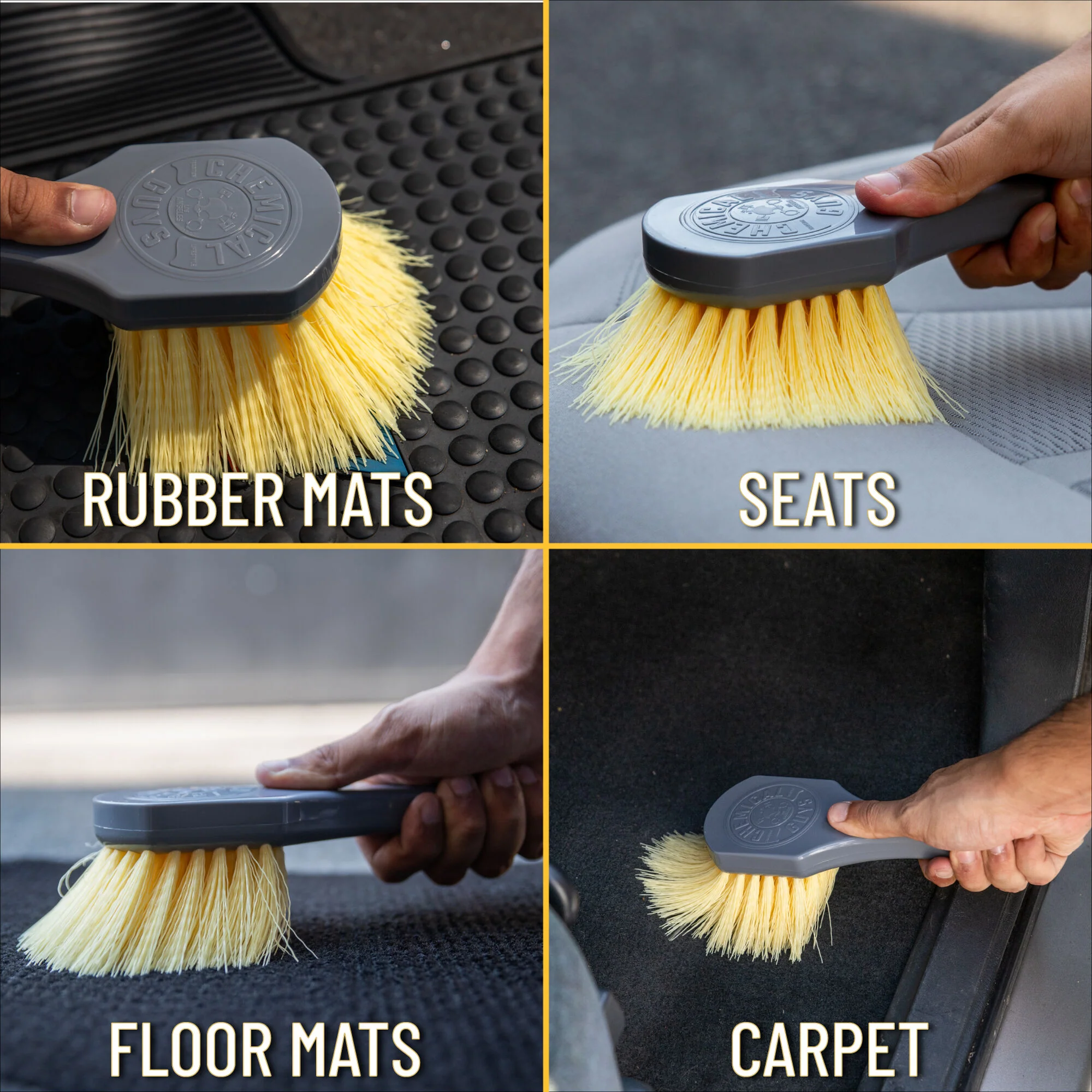 Alternative view of Nice & Stiff Heavy Duty Carpet & Interior Brush