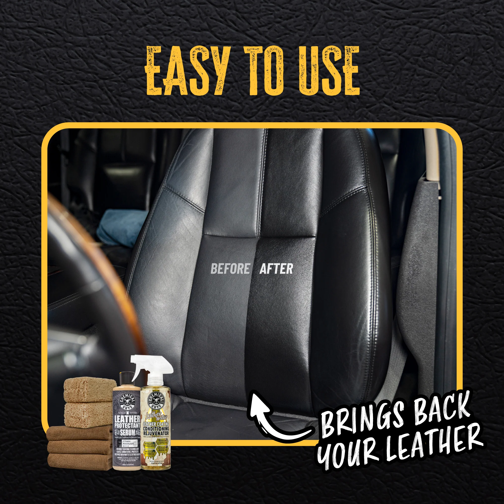 Alternative view of Leather Rejuvenate & Protect Kit