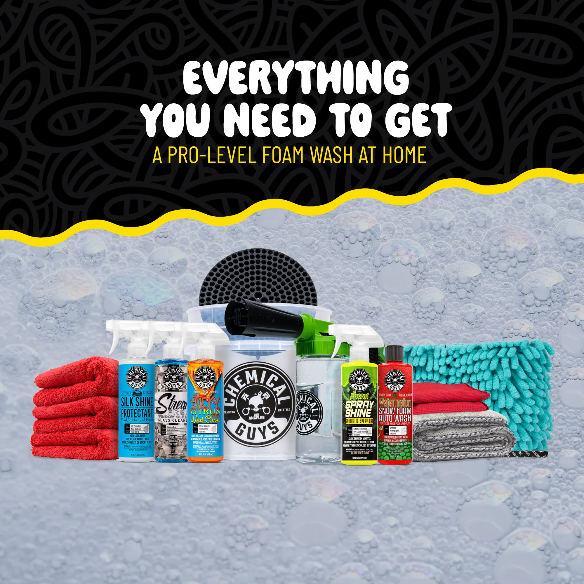 Alternative view of All in One Foam Blaster Wash & Wax Ultimate Kit w/Bucket