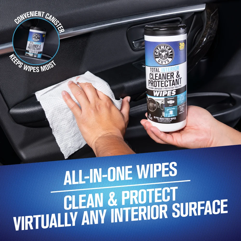 Alternative view of Total Interior Cleaner & Protectant Canister Wipes