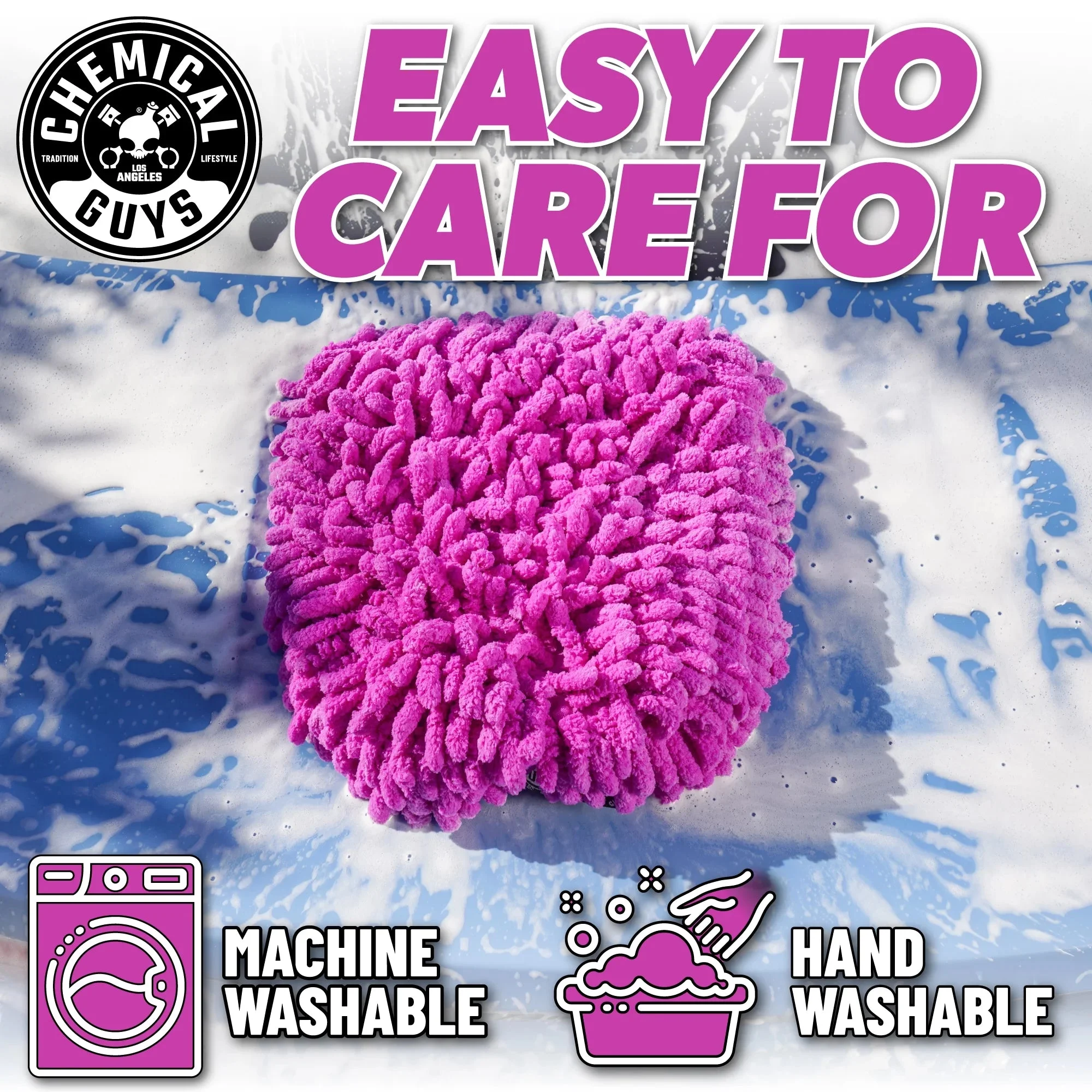 Alternative view of Big Noodle Supersized Wash Mitt
