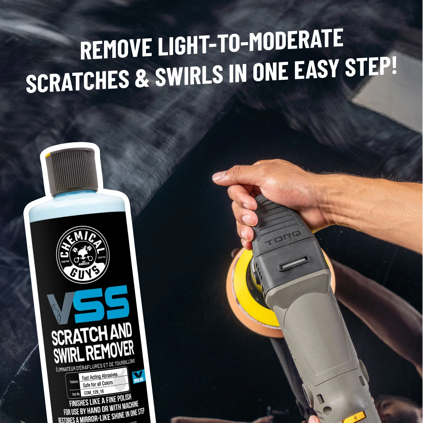 Alternative view of VSS One-Step Scratch & Swirl Remover